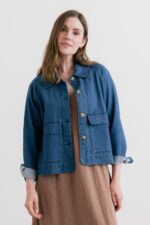 Helen jacket Plain Heavy Denim
