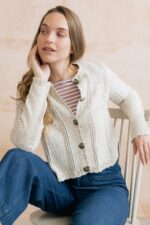 Jasmine Cardigan Fleck Knit - Image 2