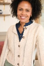 Jasmine Cardigan Fleck Knit - Image 6