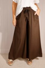 Drawstring Palazzo Pants - Image 5