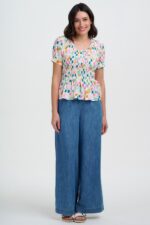 Molly Shirred Top - Image 3