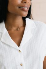 Pippa Embroidered Cotton Shirt - Image 2