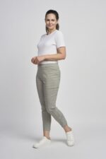 302CT Bengaline Ankle Grazer With Back Split - Image 9