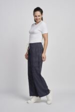 735T Wide Leg Stripe Palazzo - Image 3