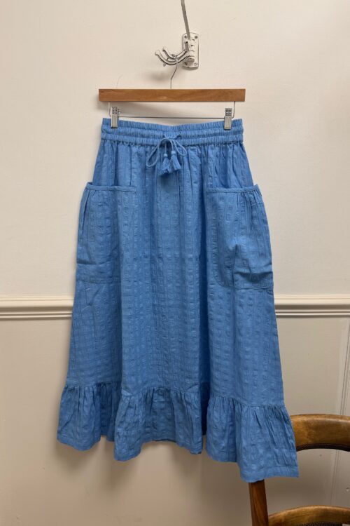 Sascha Seersucker Skirt