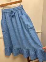 Sascha Seersucker Skirt - Image 2