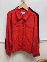 Essentials Frayed Edge Jacket