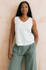 Alicia Embroidered Vest - Image 2