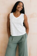 Alicia Embroidered Vest