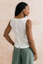 Alicia Embroidered Vest - Image 3