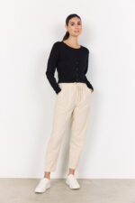 SC- Cissie 10-C Tapered Cotton Trousers - Image 2