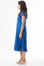 Cotton Gauze Essentials Pocket Bias Cut Dress - Image 2