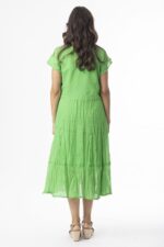 Cotton Gauze Essentials Pocket Bias Cut Dress - Image 6