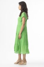Cotton Gauze Essentials Pocket Bias Cut Dress - Image 5