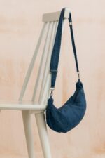 Crossbody Bag Linen Denim