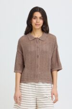 FRJaney Car 1 Collared Cardigan