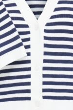 FRMary Car 4 Stripe Cardigan - Image 3