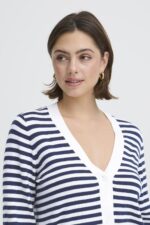 FRMary Car 4 Stripe Cardigan - Image 2