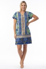 Las Cuevas Reversible Short Sleeve Dress - Image 3