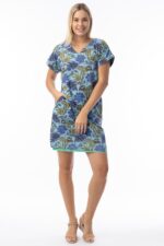 Las Cuevas Reversible Short Sleeve Dress