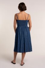 Mari Ikat Printed Midi Dress - Image 2