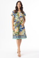 Playa Brava Patch Print Dress