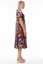 Salvador Godet Short Sleeve Dress - Image 2