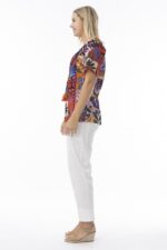 Salvador Tassel Print Top - Image 3