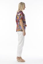 Salvador Tassel Print Top - Image 2