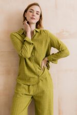 Savannah Textured Seersucker Shirt - Image 3