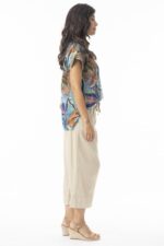 Tayrona Rolled Neckline Top - Image 2