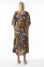 Torgua Maxi Print Dress - Image 3