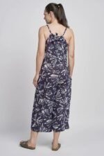 746JS Printed Wide Leg Culotte Jumpsuit - Image 2