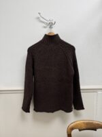 Agnes Texture Stitch Knitted Roll Neck Jumper - Image 2