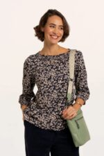 Brielle Printed 3/4 Sleeve T-Shirt - Image 4