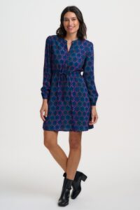 Flora Mini Shirt Dress