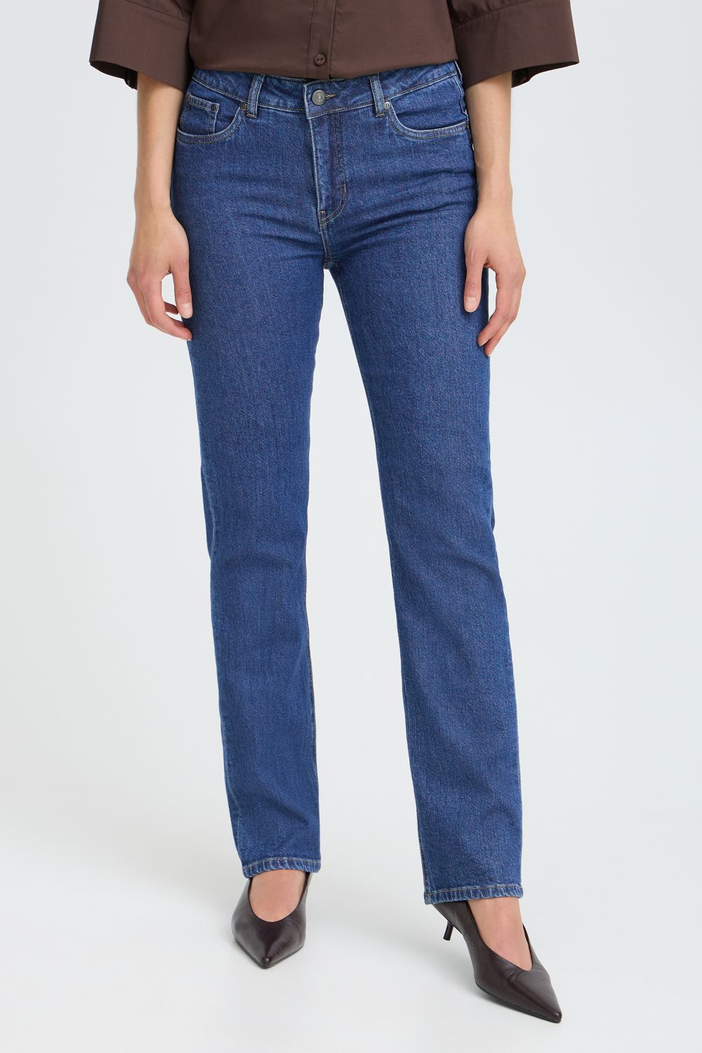 frcelina-pam-jeans-mid-blue-denim6 FRCelina Pam JE 1 Jeans - Image 1
