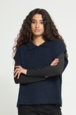 IAYlva PO Collared Poncho