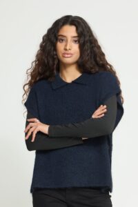 IAYlva PO Collared Poncho
