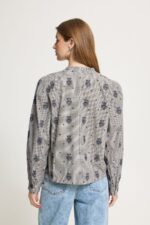 IHEloza SH Embroidered Check Shirt - Image 5