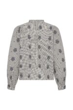IHEloza SH Embroidered Check Shirt - Image 7