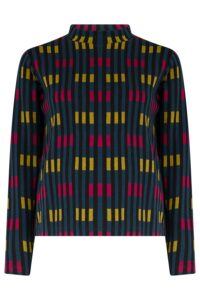 Isabel Jersey Jacquard Top