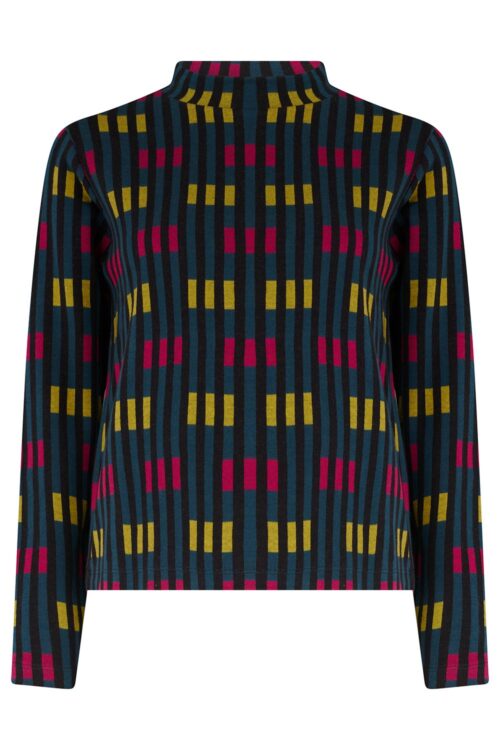 Isabel Jersey Jacquard Top