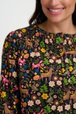 Julieta Blouson Sleeve Jersey Top - Image 3