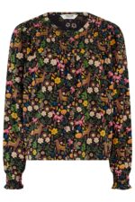 Julieta Blouson Sleeve Jersey Top - Image 4