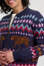 Katlin Knitted Bomber Jacket - Image 2