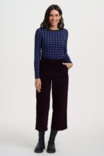 Lindley Cord Cropped Trousers - Image 3