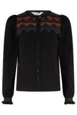 Luisa Blouson Sleeve Jersey Top - Image 3