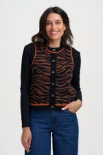 Natalie Knitted Waistcoat