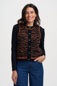 Natalie Knitted Waistcoat